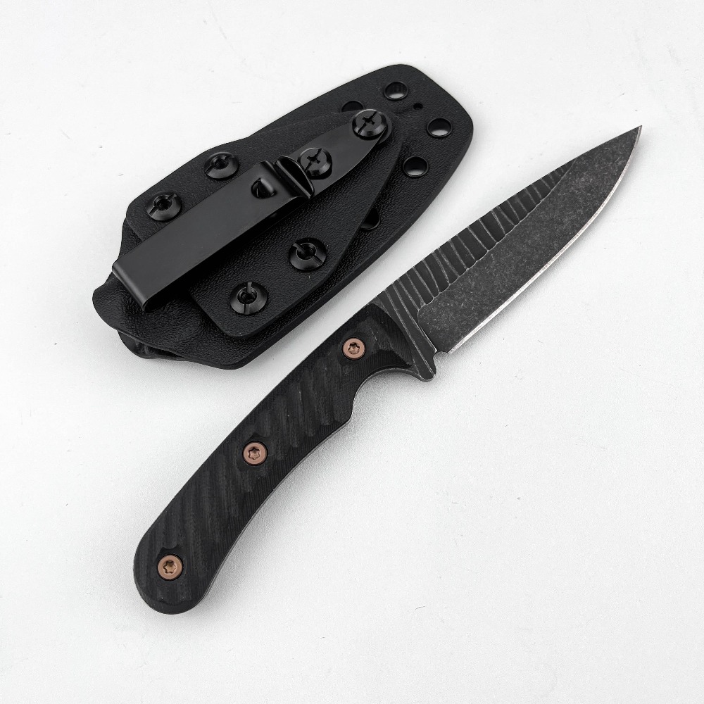 Bushcraft Knife Fixed - Nóż bushcraftowy full tang z ostrzem