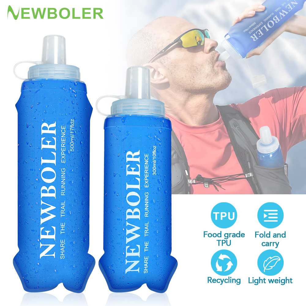 Water Bag Collapsible - NEWBOLER 300/500ML butelka na wodę TPU