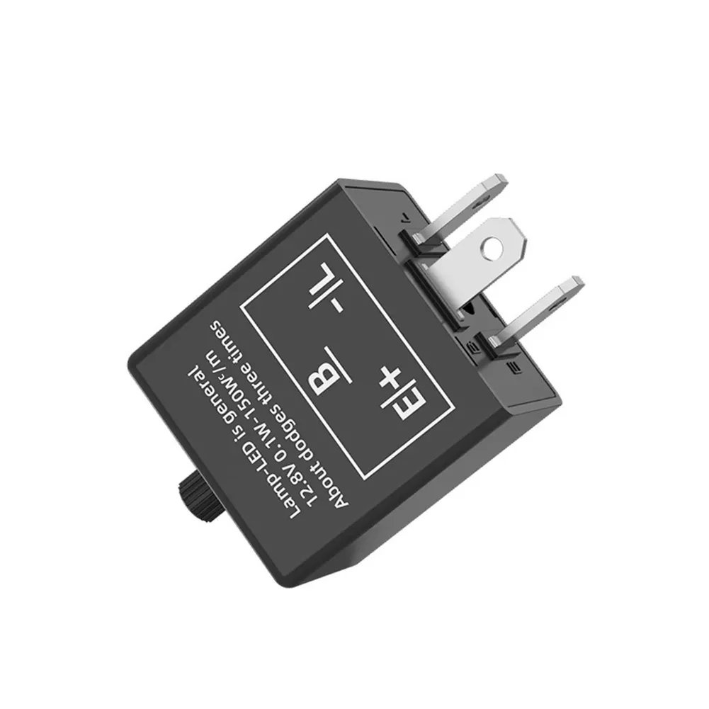 Sos Light Strobe - Przekaźnik LED 12V 3-pinowy z regulacją,