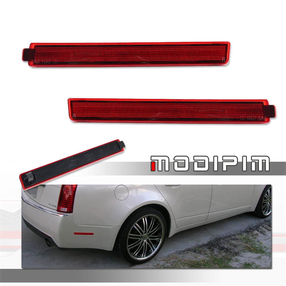 Signal Flare Kit - Wędzony/czerwona soczewka znacznik tylnego zderzak boczne