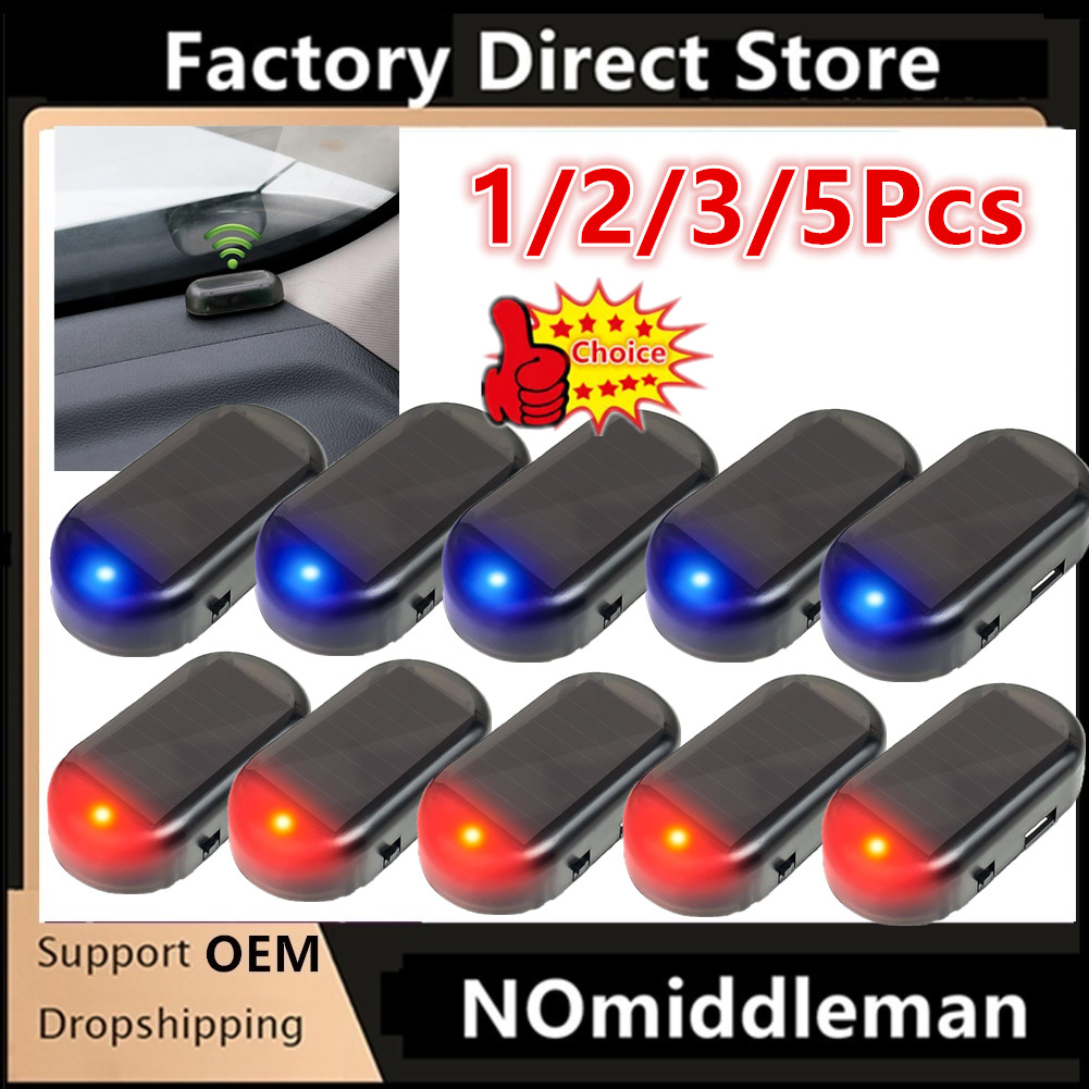 Sos Light Strobe - 1/2/3/5X Samochodowa atrapa lampy alarmowej zasilana