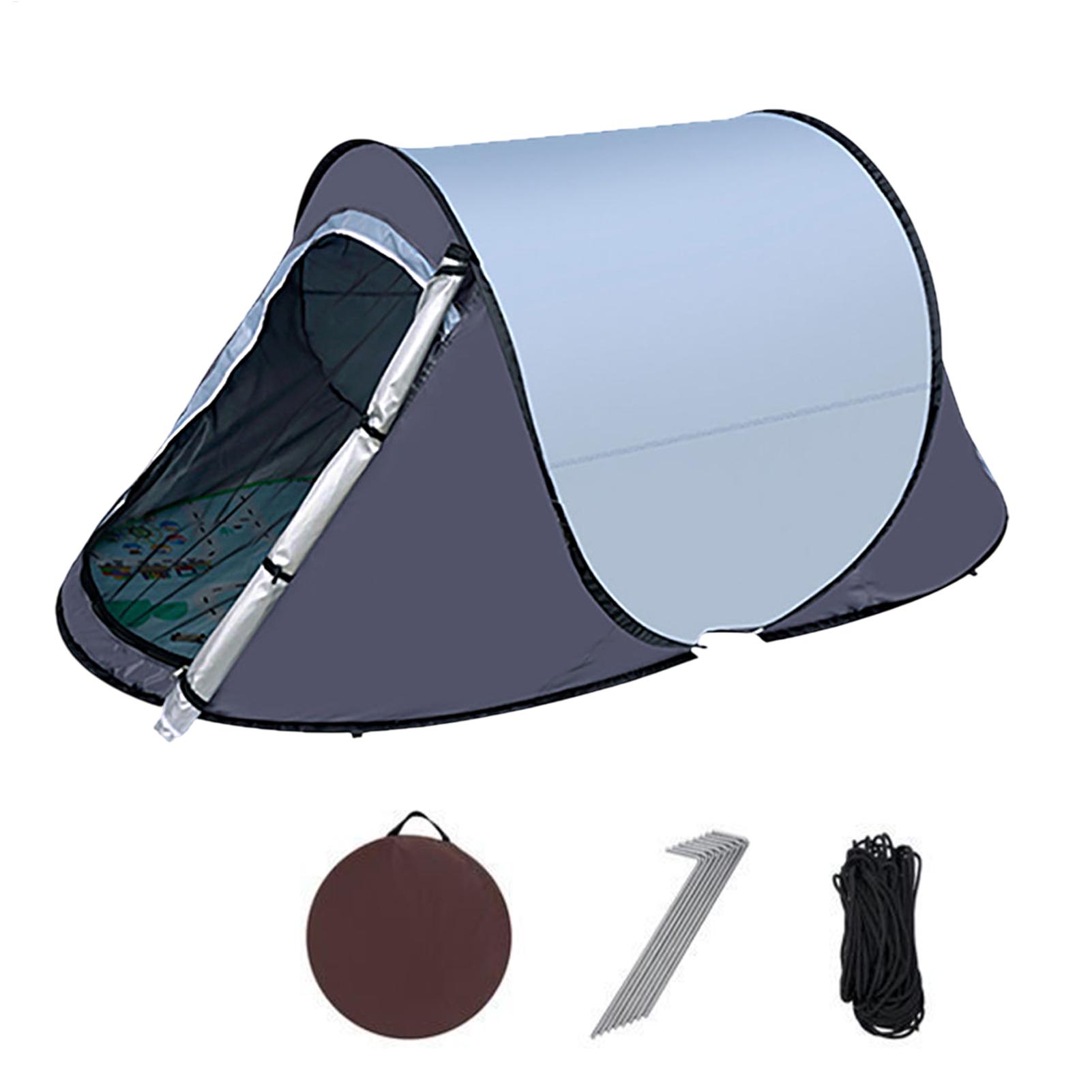 Emergency Mylar Tent - Ręcznie otwierany automatycznie namiot kempingowy dla