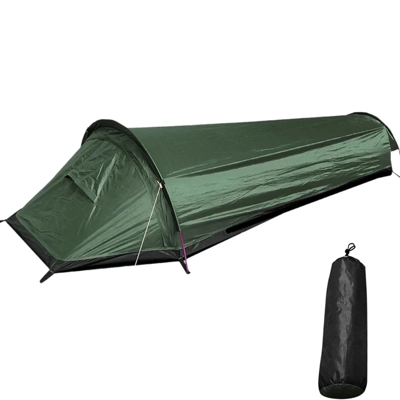 Emergency Mylar Tent - Namiot kempingowy jednoosobowy Ultralekki, kompaktowy śpiwór