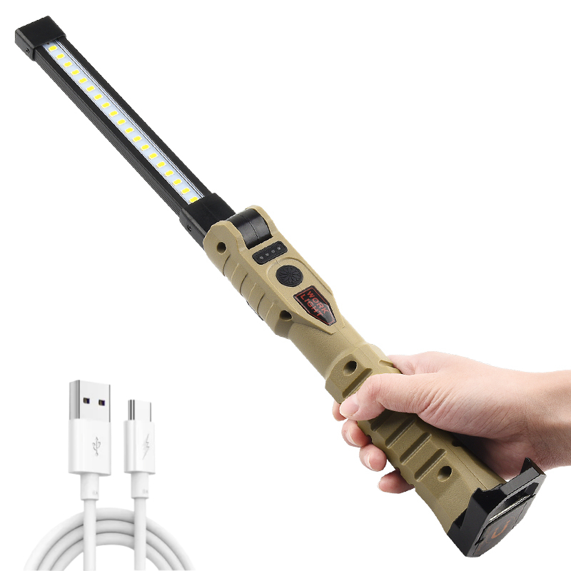 Sos Light Strobe - Składana latarka robocza COB XPE LED