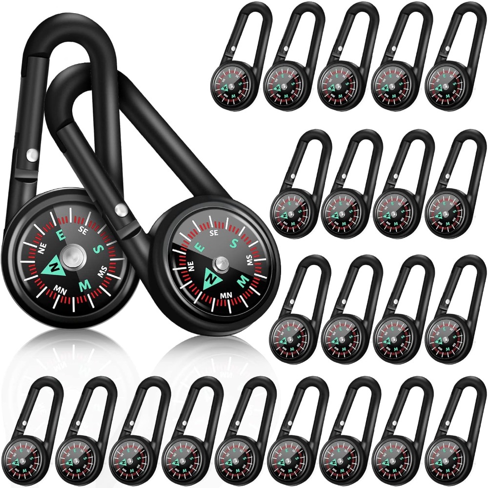 Compass Lensatic - 6-50 szt. Mini Kompas Magnetyczny Brelok