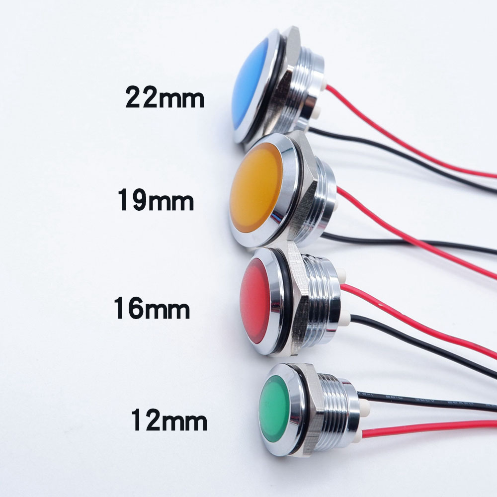 10szt 12/16/19/22mm Metalowa l – Signal Panel Orange recenzja i cena