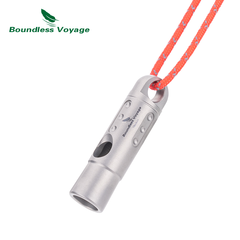 Boundless Voyage tytanowy gwiz – Emergency Whistle Loud recenzja i cena