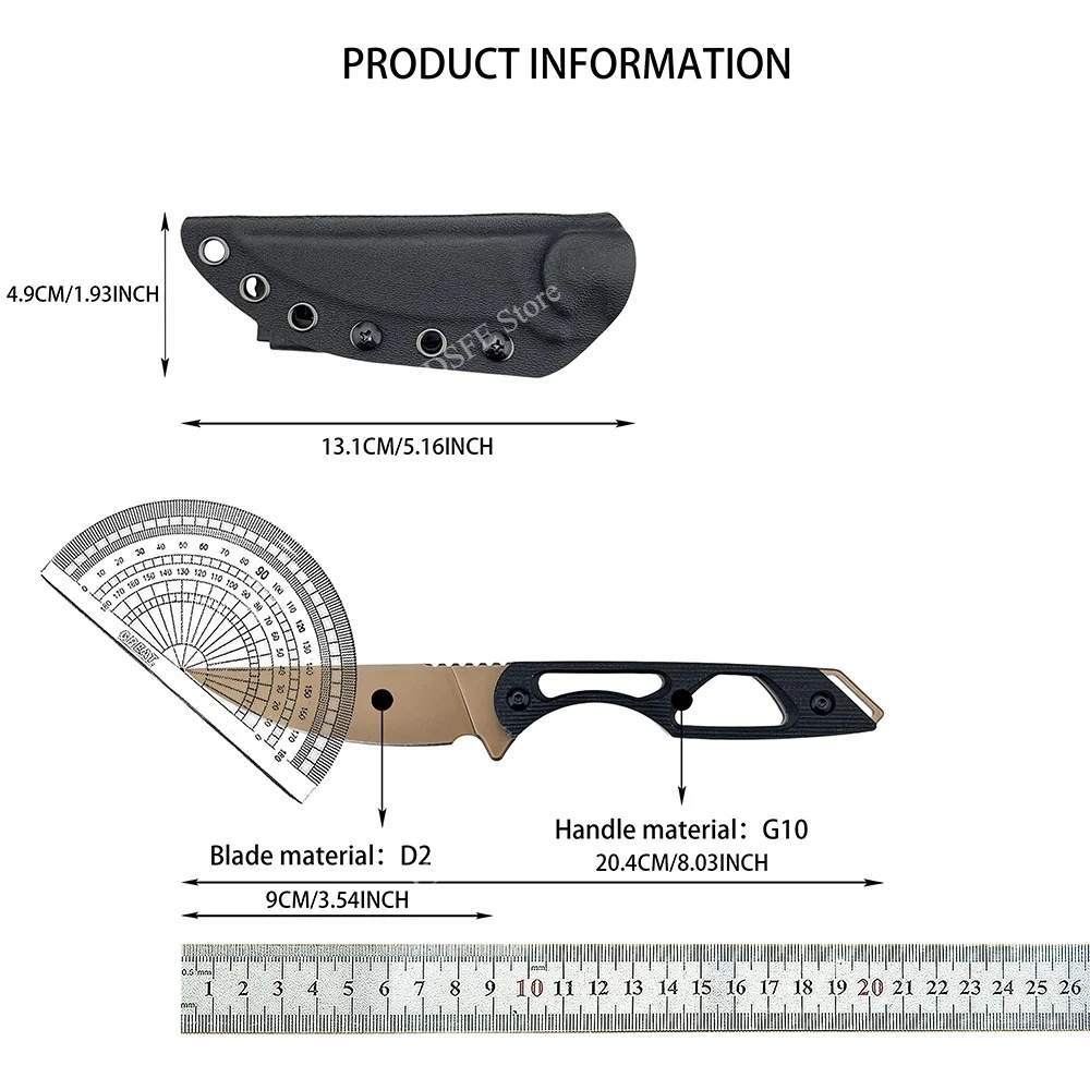 Wielofunkcyjny sprzęt do aktyw – Bushcraft Knife Fixed recenzja i cena
