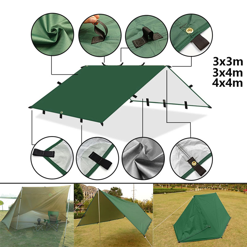 4x4m 4x3m 3x3m 19 punktów zawi – Emergency Mylar Tent recenzja i cena