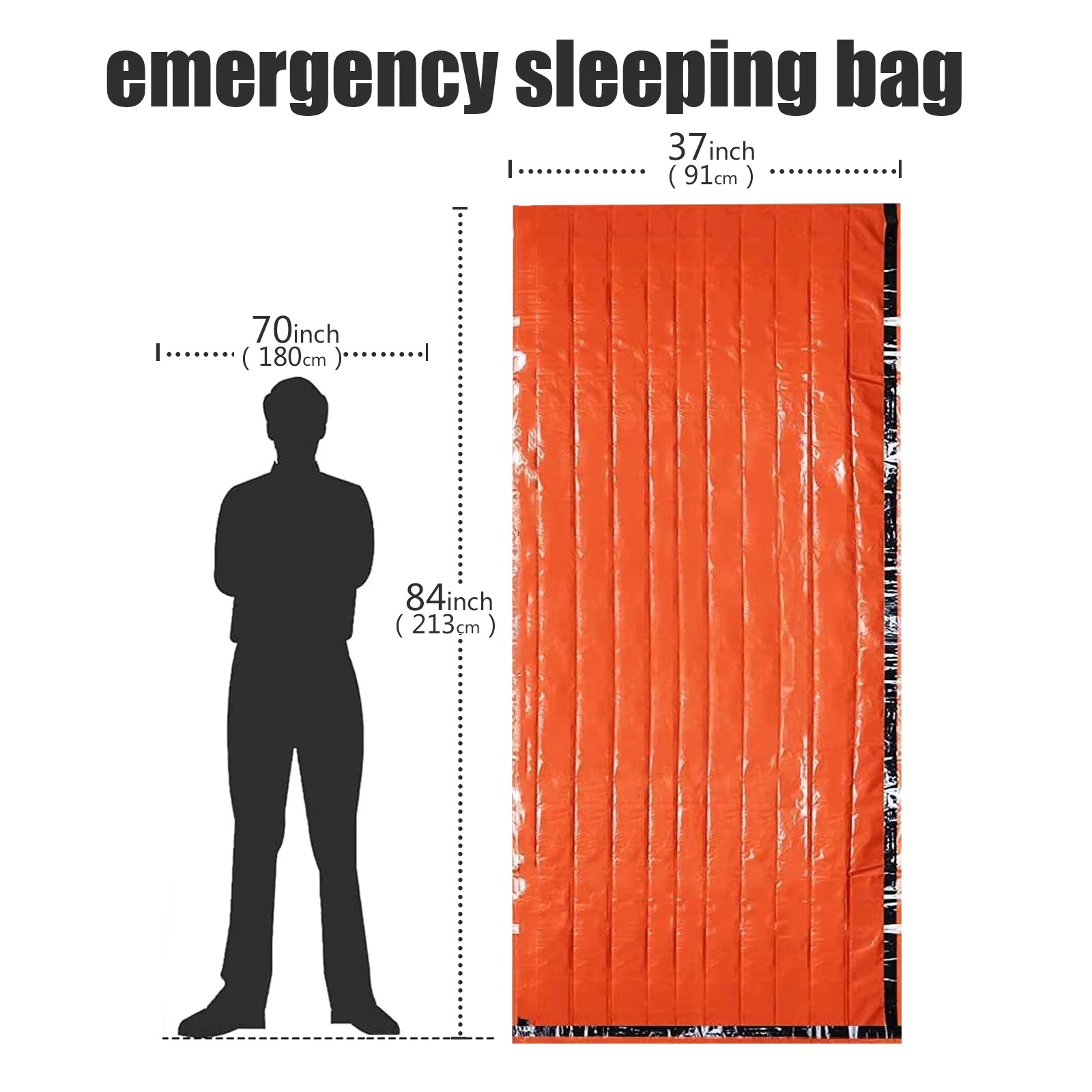 1-5 szt. Awaryjne śpiwory, koc – Bivy Bag Emergency recenzja i cena
