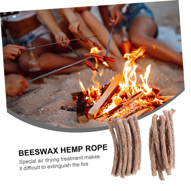 12/24 szt. Knotów survivalowyc – Fire Starting Kit recenzja i cena