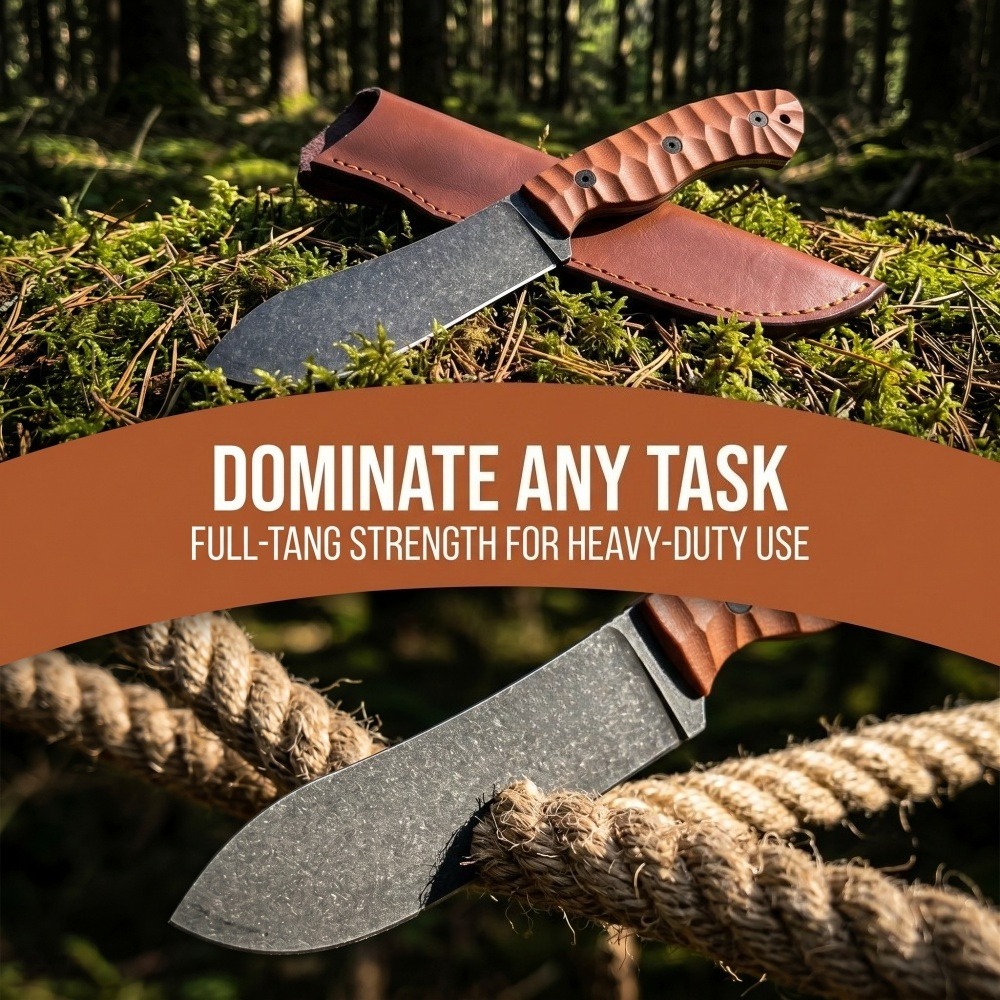 Wytrzymałe, przenośne narzędzi – Bushcraft Knife Fixed recenzja i cena