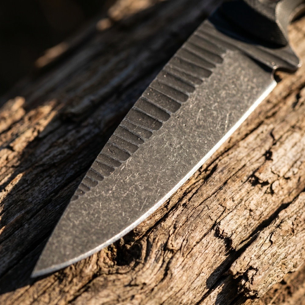 Nóż bushcraftowy full tang z o – Bushcraft Knife Fixed recenzja i cena