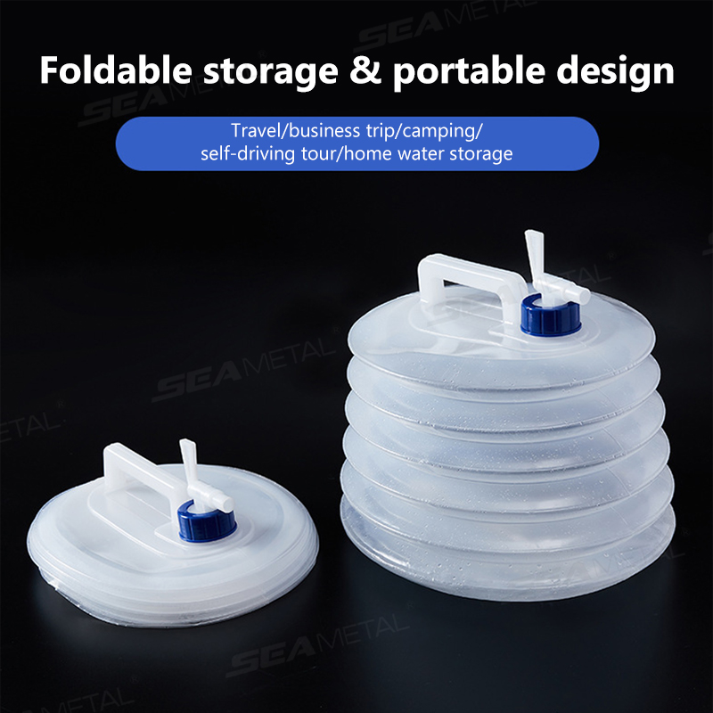 SEAMETAL 5L-15L Składany Wiadr – Water Bag Collapsible recenzja i cena