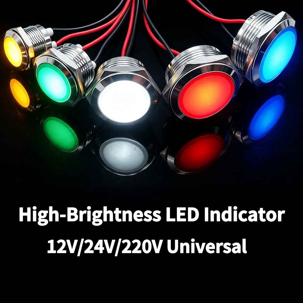 Metalowa dioda LED sygnalizacy – Signal Panel Orange recenzja i cena