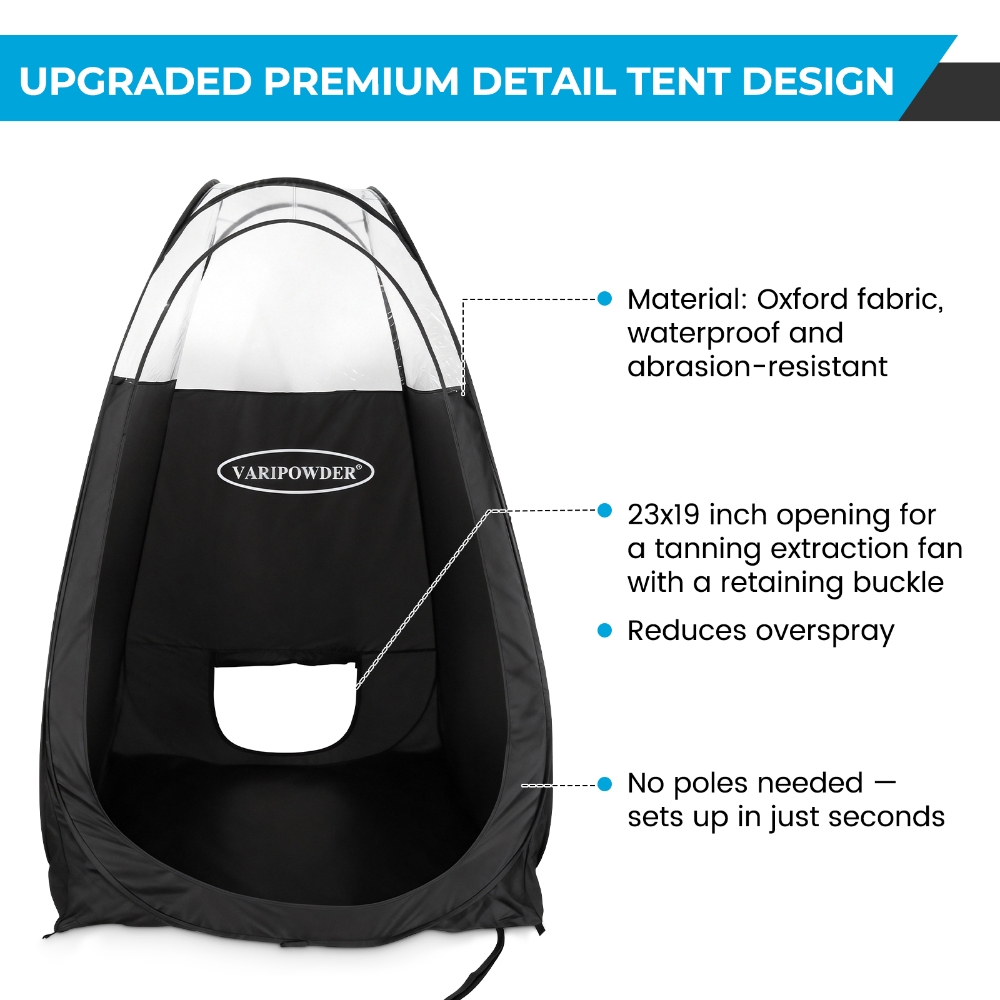 Czarna namiotowa kabina do opa – Emergency Mylar Tent recenzja i cena
