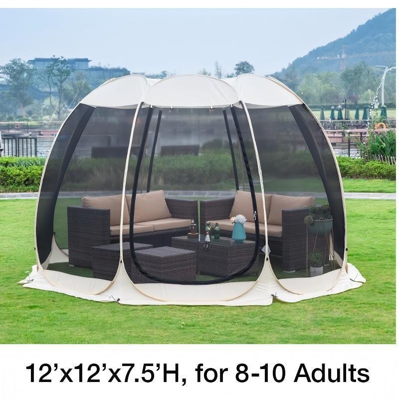 Namiot imprezowy z siatką na 6 – Emergency Mylar Tent recenzja i cena