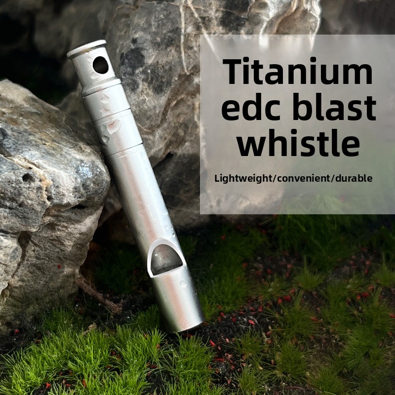 Tytanowa gwizdka survivalowa z – Emergency Whistle Loud recenzja i cena