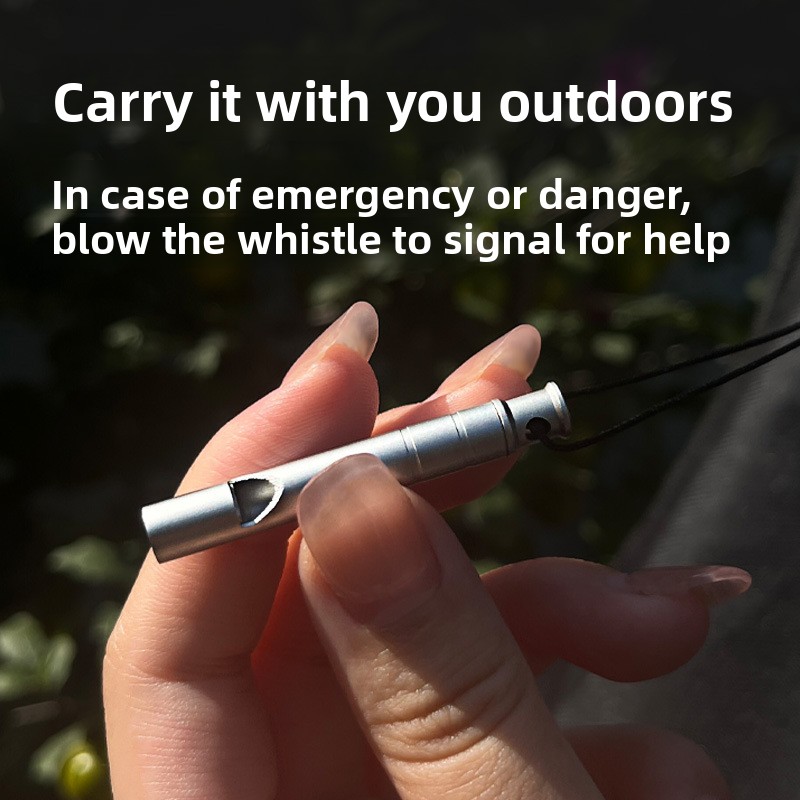 Tytanowa gwizdka survivalowa z – Emergency Whistle Loud recenzja i cena