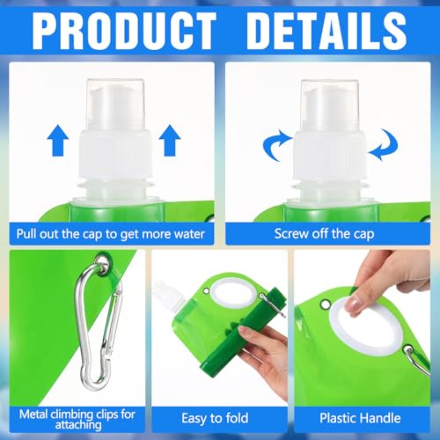 Butelki na wodę składane 22 oz – Water Bag Collapsible recenzja i cena