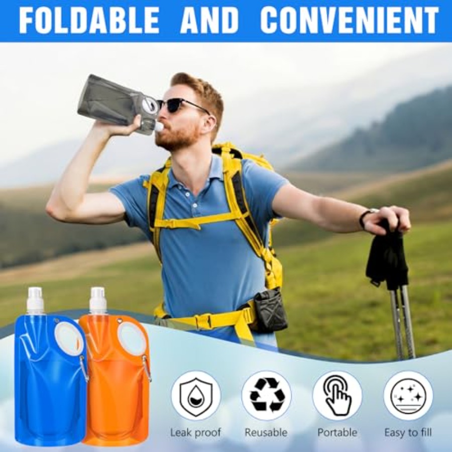 Butelki na wodę składane 22 oz – Water Bag Collapsible recenzja i cena