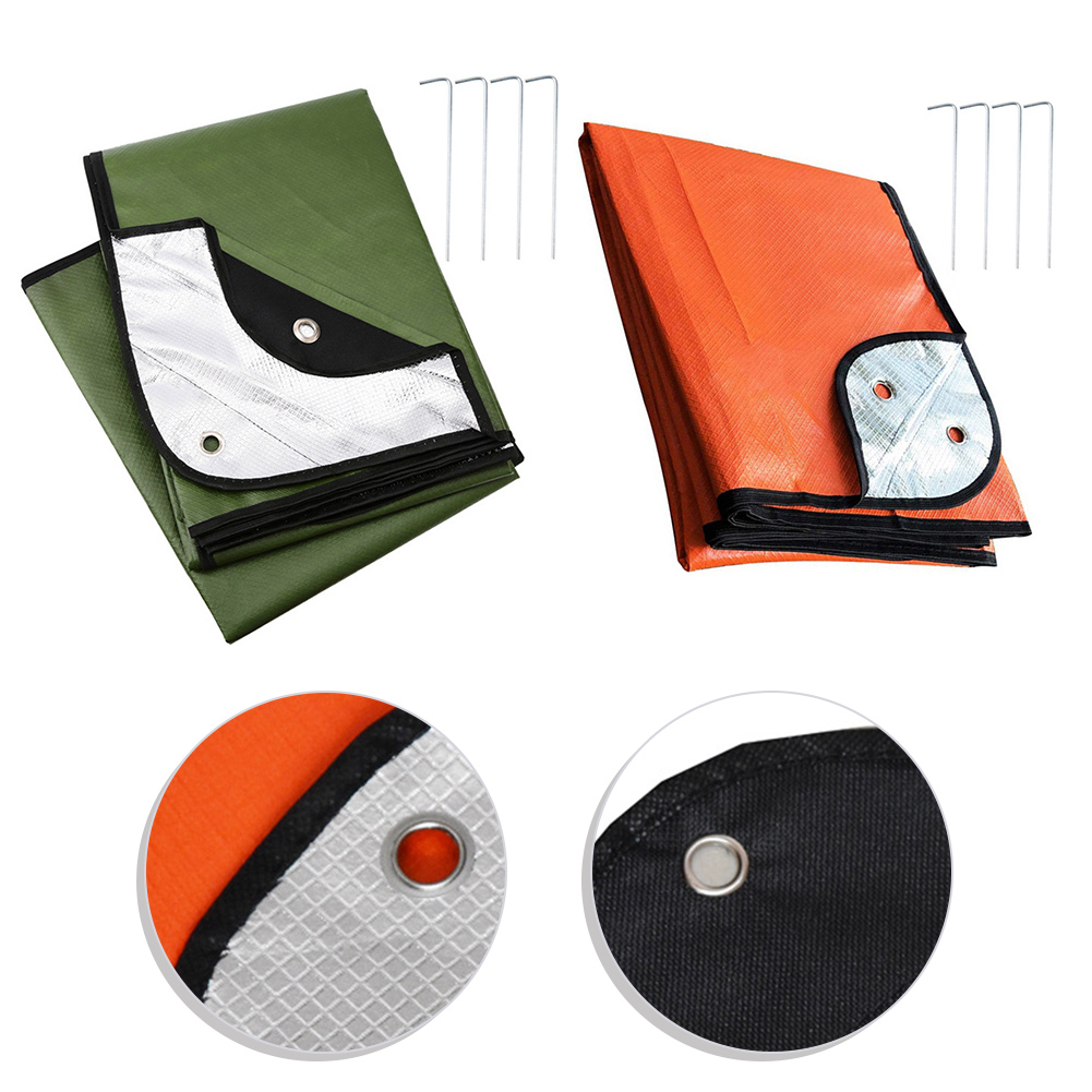 1 szt. Koc survivalowy na kemp – Survival Blanket Reflective recenzja i cena