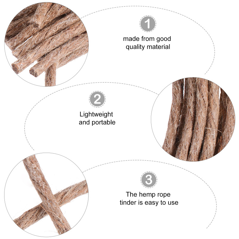 10 sztuk Survival Knot Sznur k – Fire Starting Kit recenzja i cena