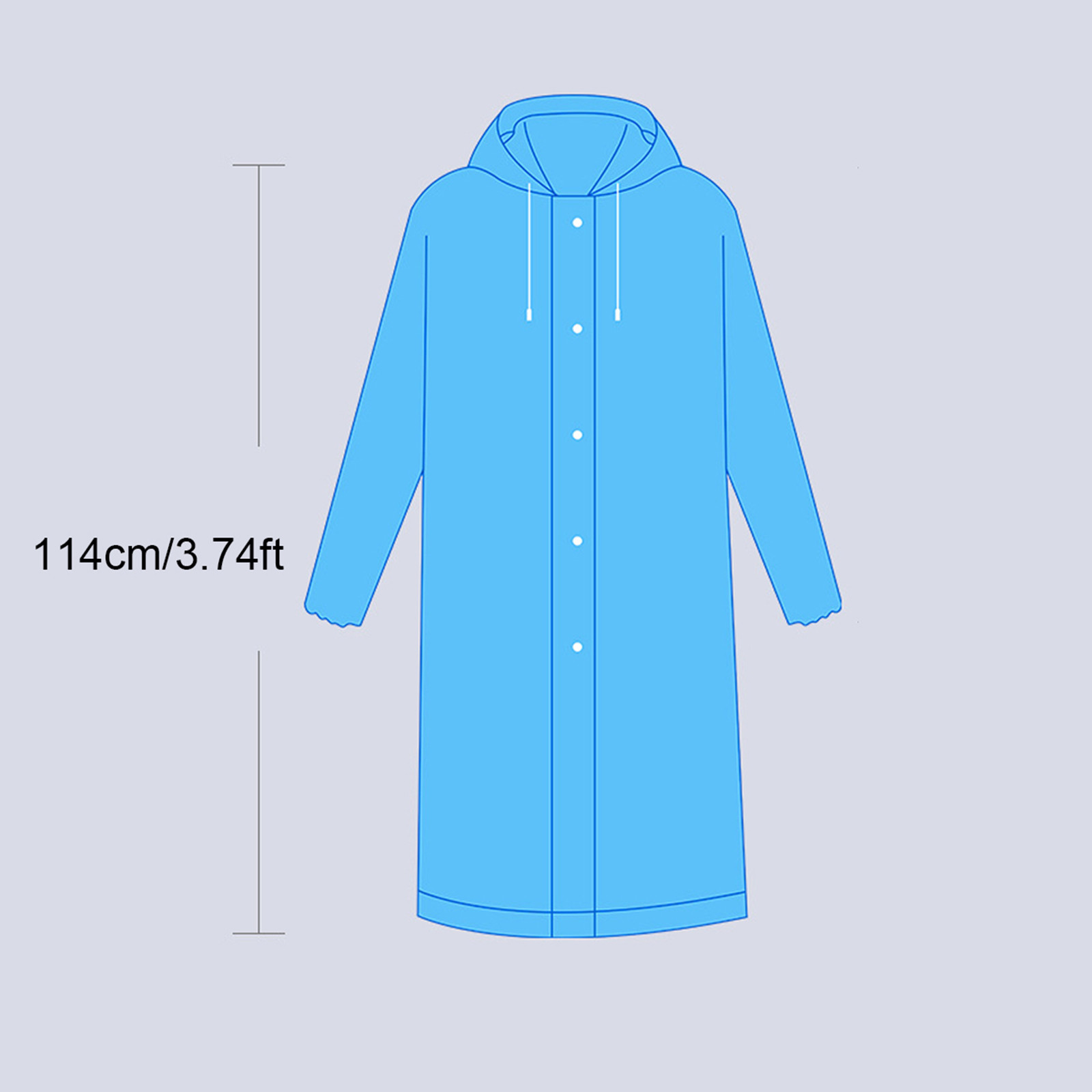 Nowa Unisexowa Wodoodporna Pel – Emergency Poncho Rain recenzja i cena