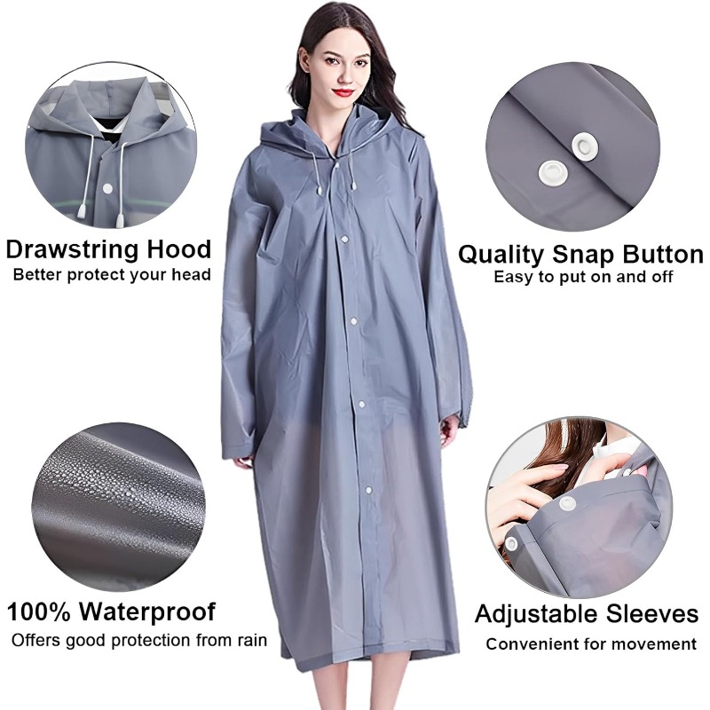 1 szt. Poncho przeciwdeszczowe – Emergency Poncho Rain recenzja i cena