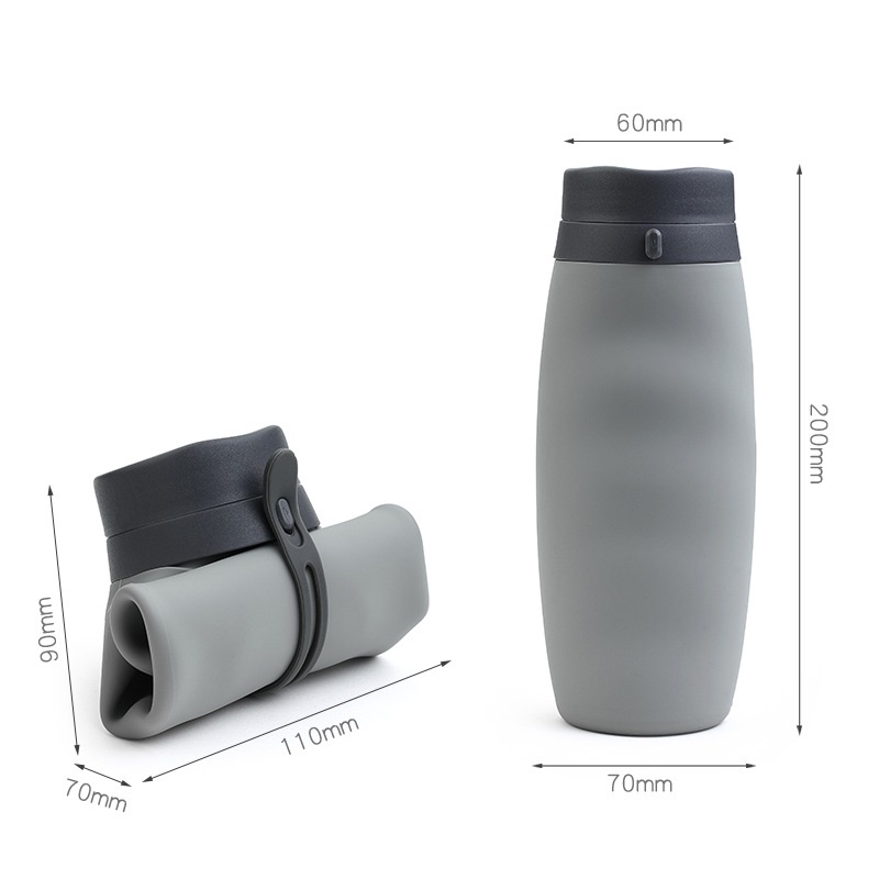 Butelki na wodę składane 600 m – Water Bag Collapsible recenzja i cena