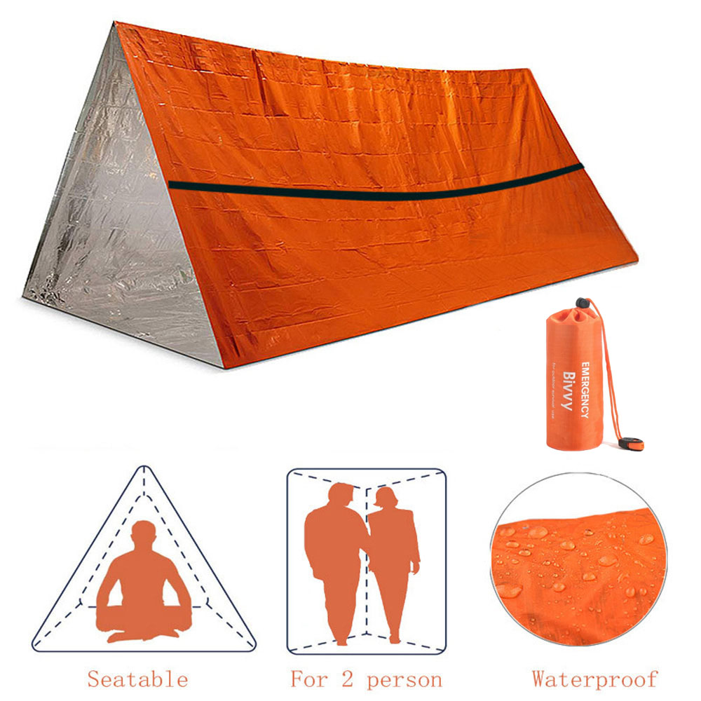 2-osobowy schron awaryjny Bivy – Emergency Mylar Tent recenzja i cena
