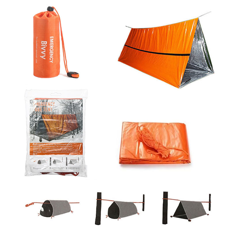 2-osobowy schron awaryjny Bivy – Emergency Mylar Tent recenzja i cena