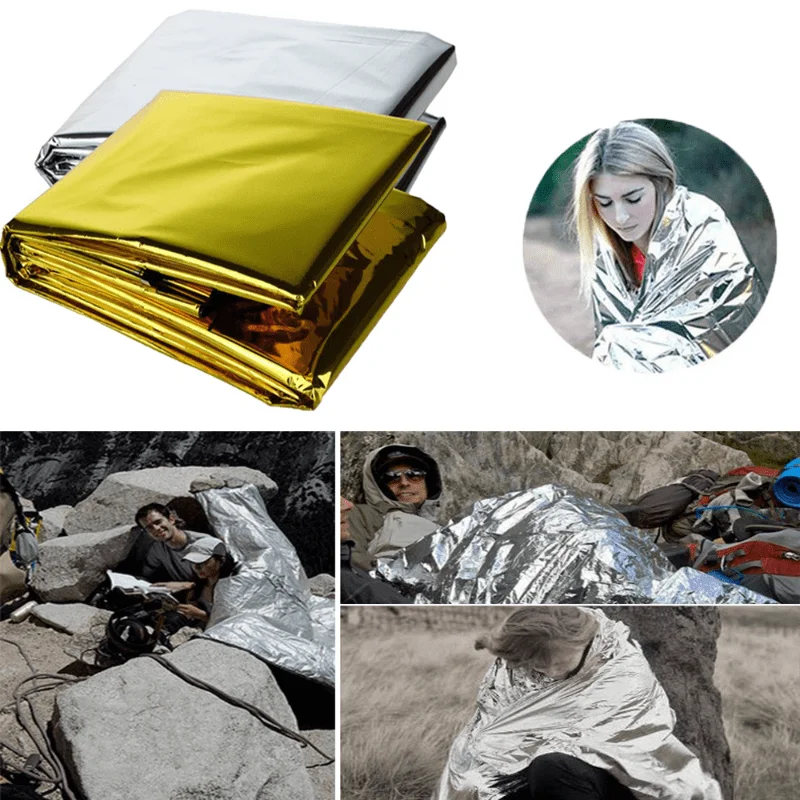 1 szt. Przenośna koc survivalo – Survival Blanket Reflective recenzja i cena