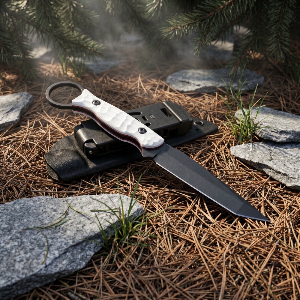 Lekki nóż outdoorowy do campin – Bushcraft Knife Fixed recenzja i cena