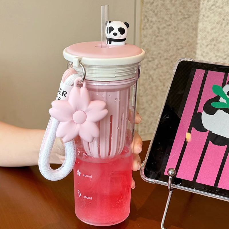 650ml Butelka na wodę Kawaii z – Water Purification Straw recenzja i cena