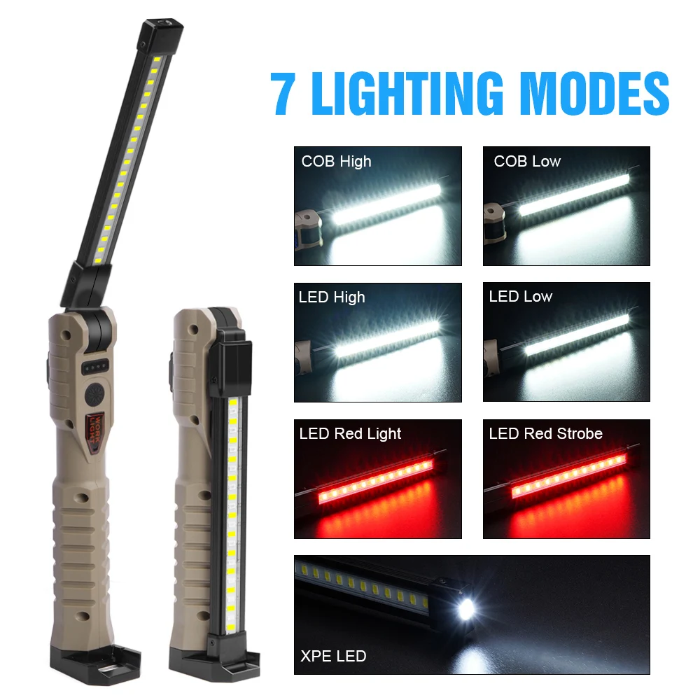 Składana latarka robocza COB X – Sos Light Strobe recenzja i cena