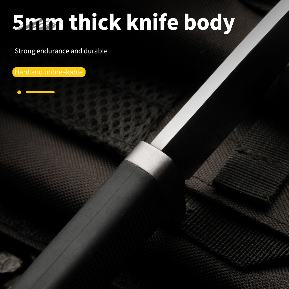Wysokiej jakości stalowy nóż z – Bushcraft Knife Fixed recenzja i cena