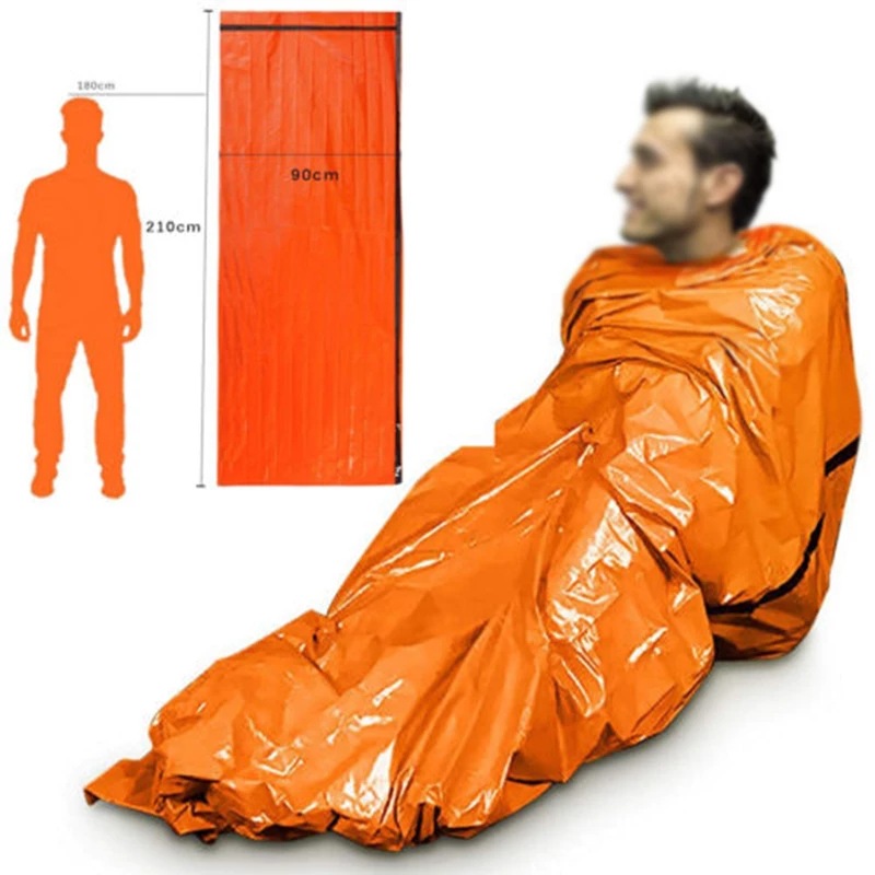 Przenośny wodoodporny śpiwór r – Emergency Mylar Tent recenzja i cena